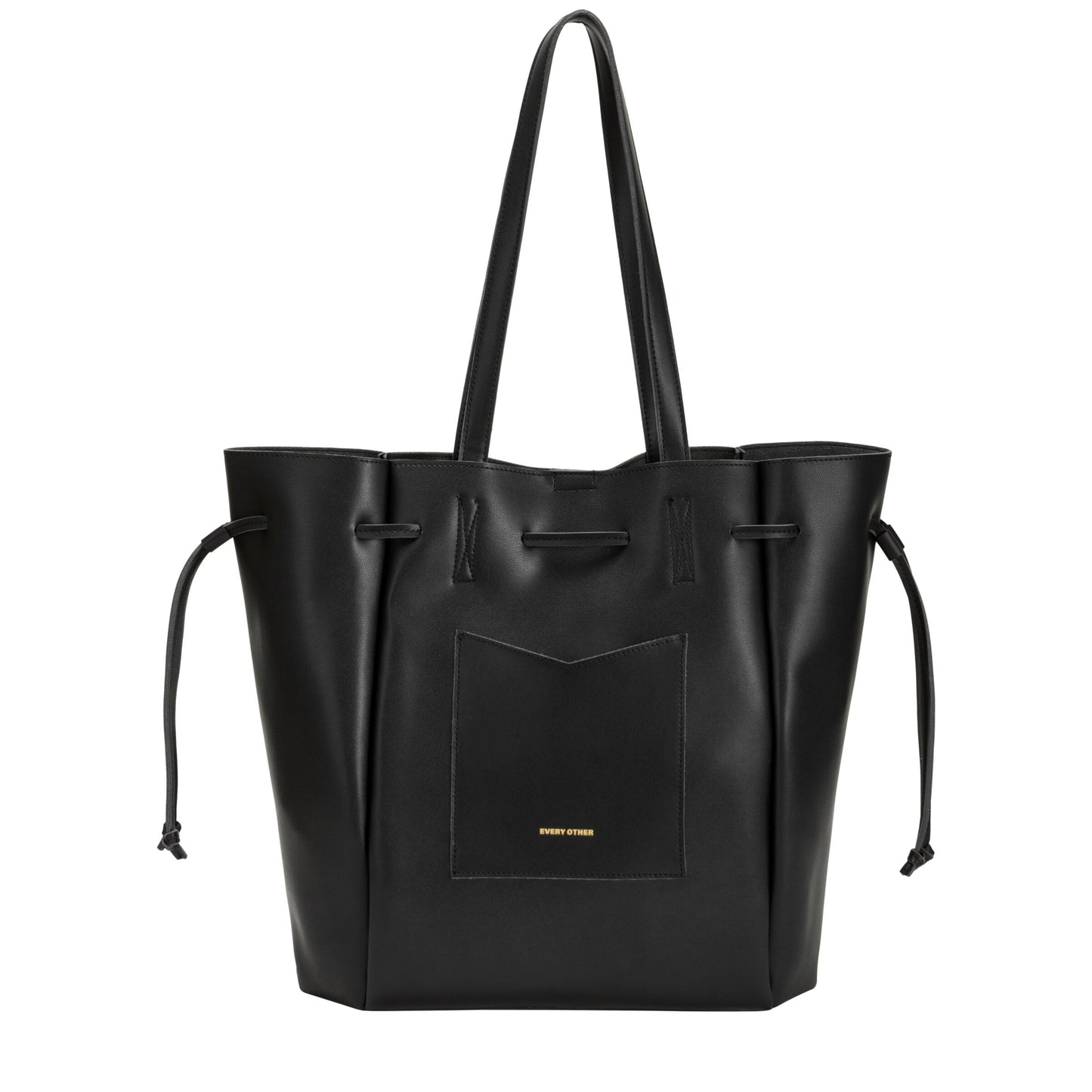 Drawstring Tote Bag in Black by Every Other WAS £45 NOW £30