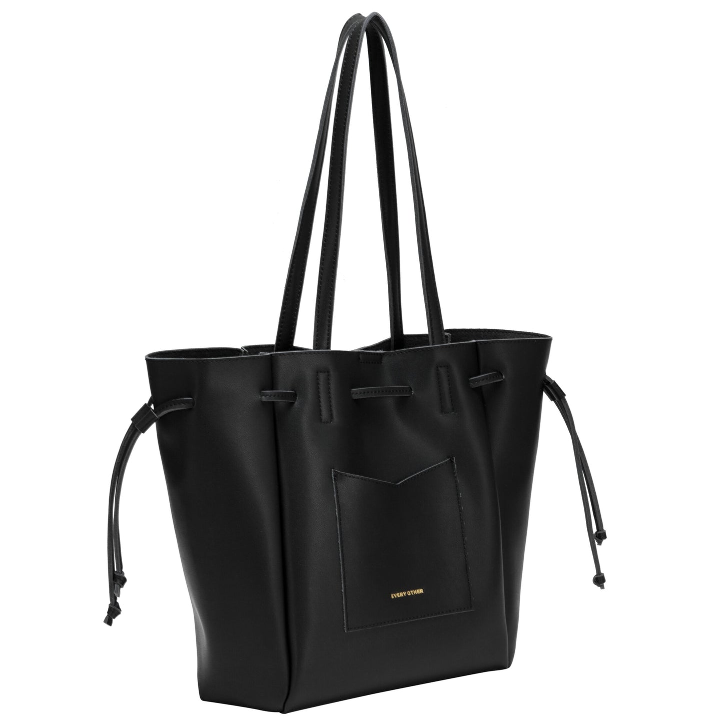 Drawstring Tote Bag in Black by Every Other WAS £45 NOW £30