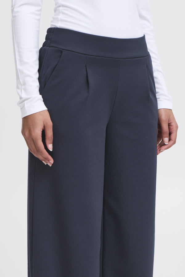 Kate Trouser in Navy by Ichi