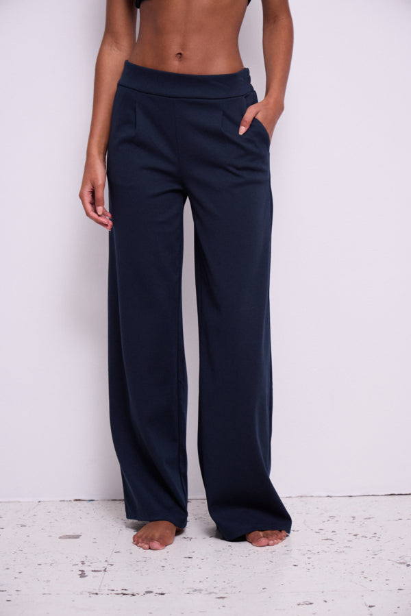Kate Trouser in Navy by Ichi