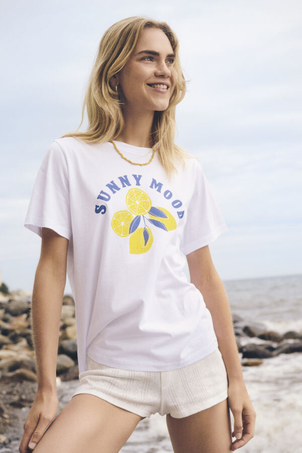 Sunny Mood Tee by Saint Tropez