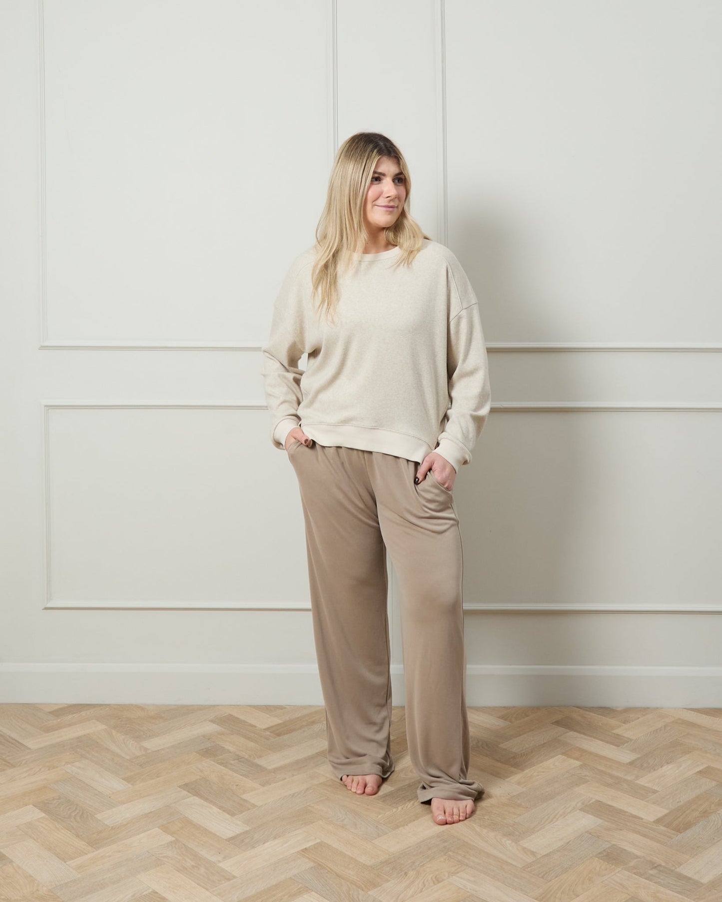 Leona Pants in Fawn by CHALK