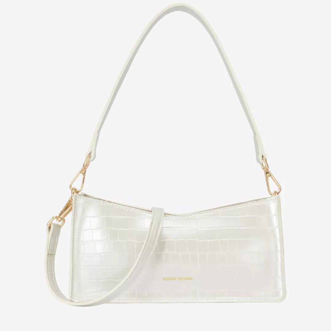 Vela Shoulder Bag in Silver by Every Other