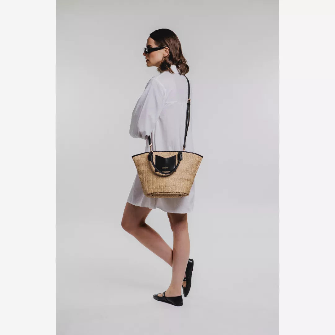 Large Tote Bag in Black by Every Other