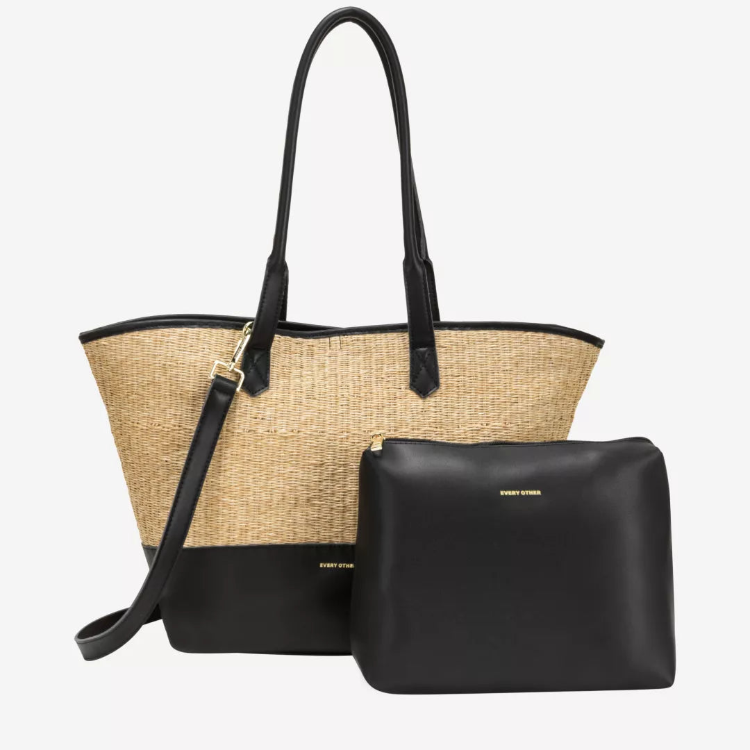 Extra Large Tote Bag in Black by Every Other