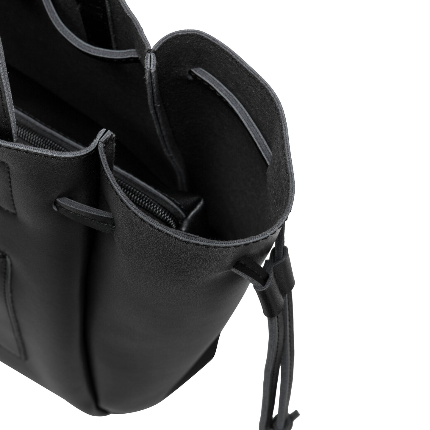 Drawstring Tote Bag in Black by Every Other WAS £45 NOW £30