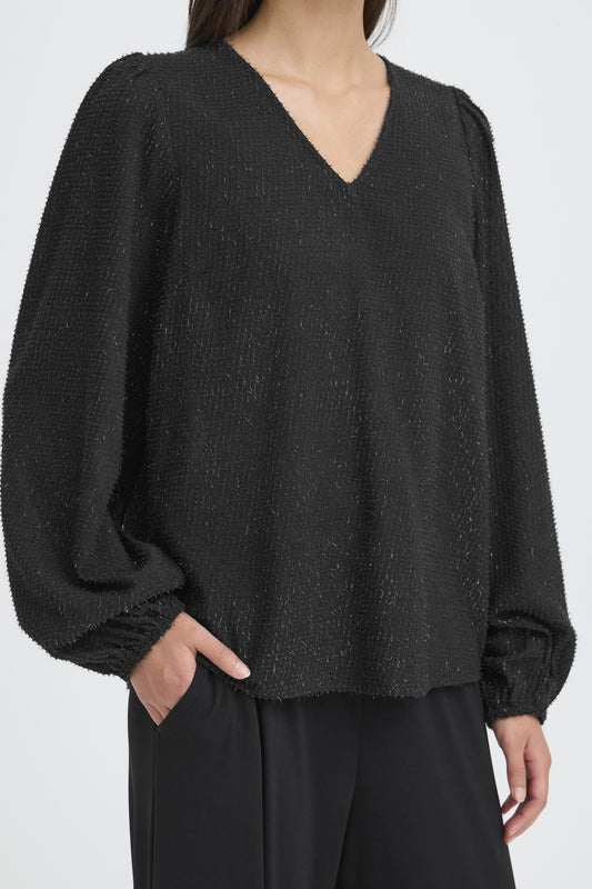 Kavira Top in Black by ICHI