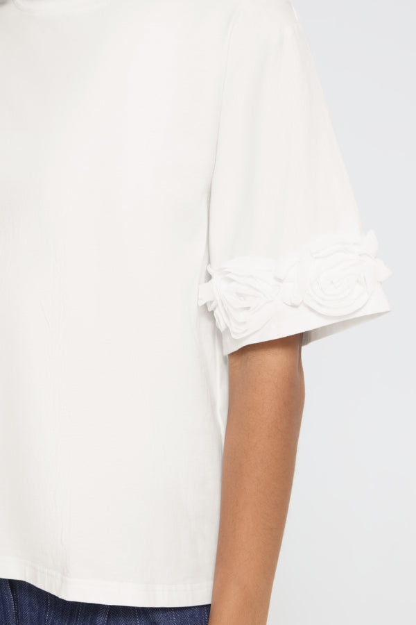 Rosanny Top in White by Ichi