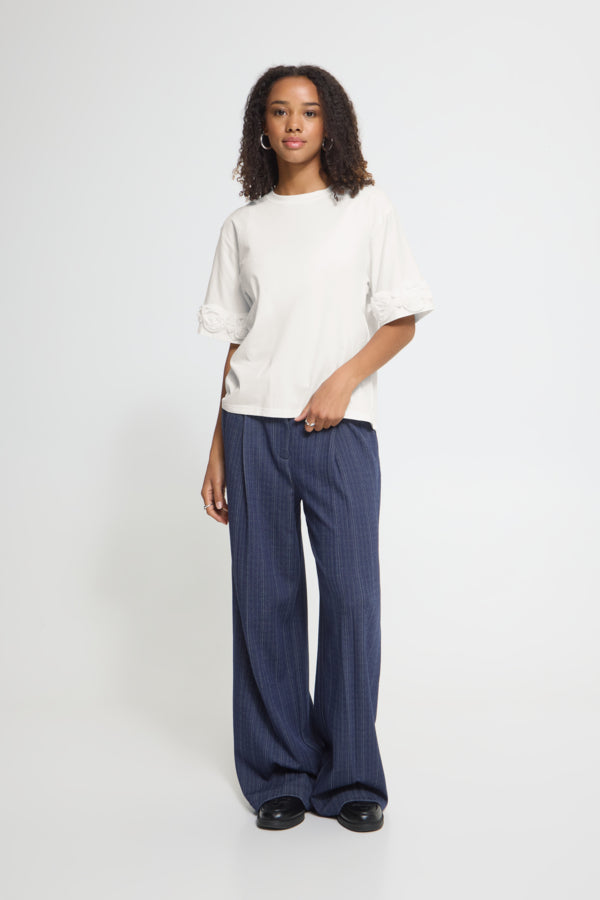 Rosanny Top in White by Ichi