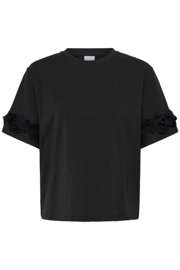 Rosanny Top in Black by Ichi