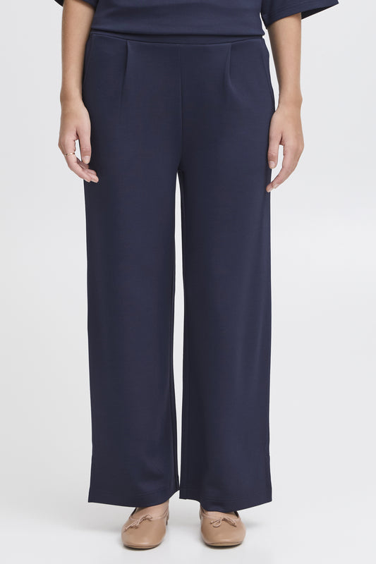 Aurora Pants in Navy by Fransa