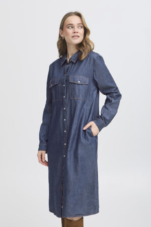 Larissa Demin Dress by Fransa