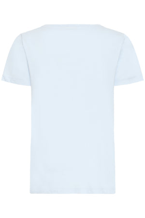 Juvia Love Tee in Cashmere Blue by Fransa