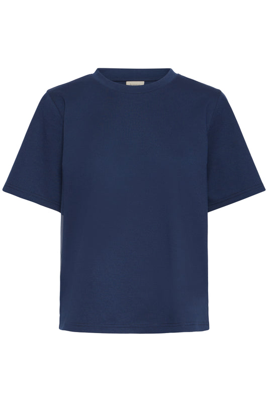 Tiffany Tee in Navy by Fransa