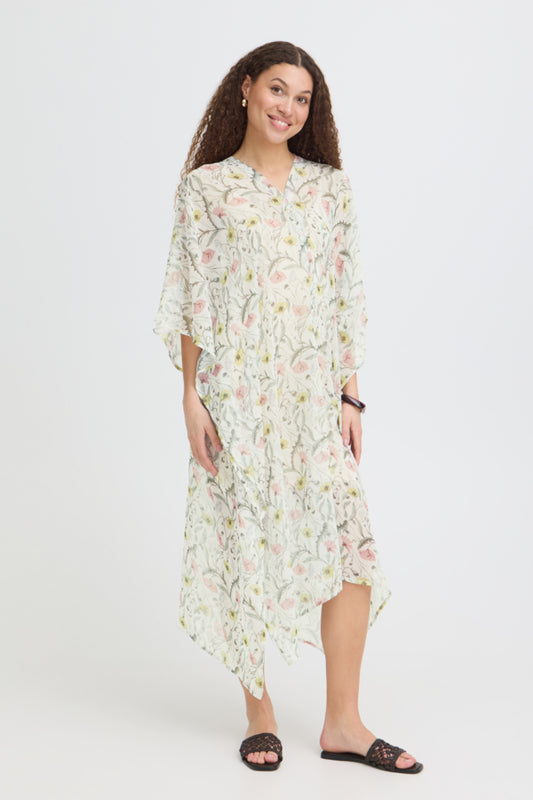 Floral Print Kaftan by Fransa