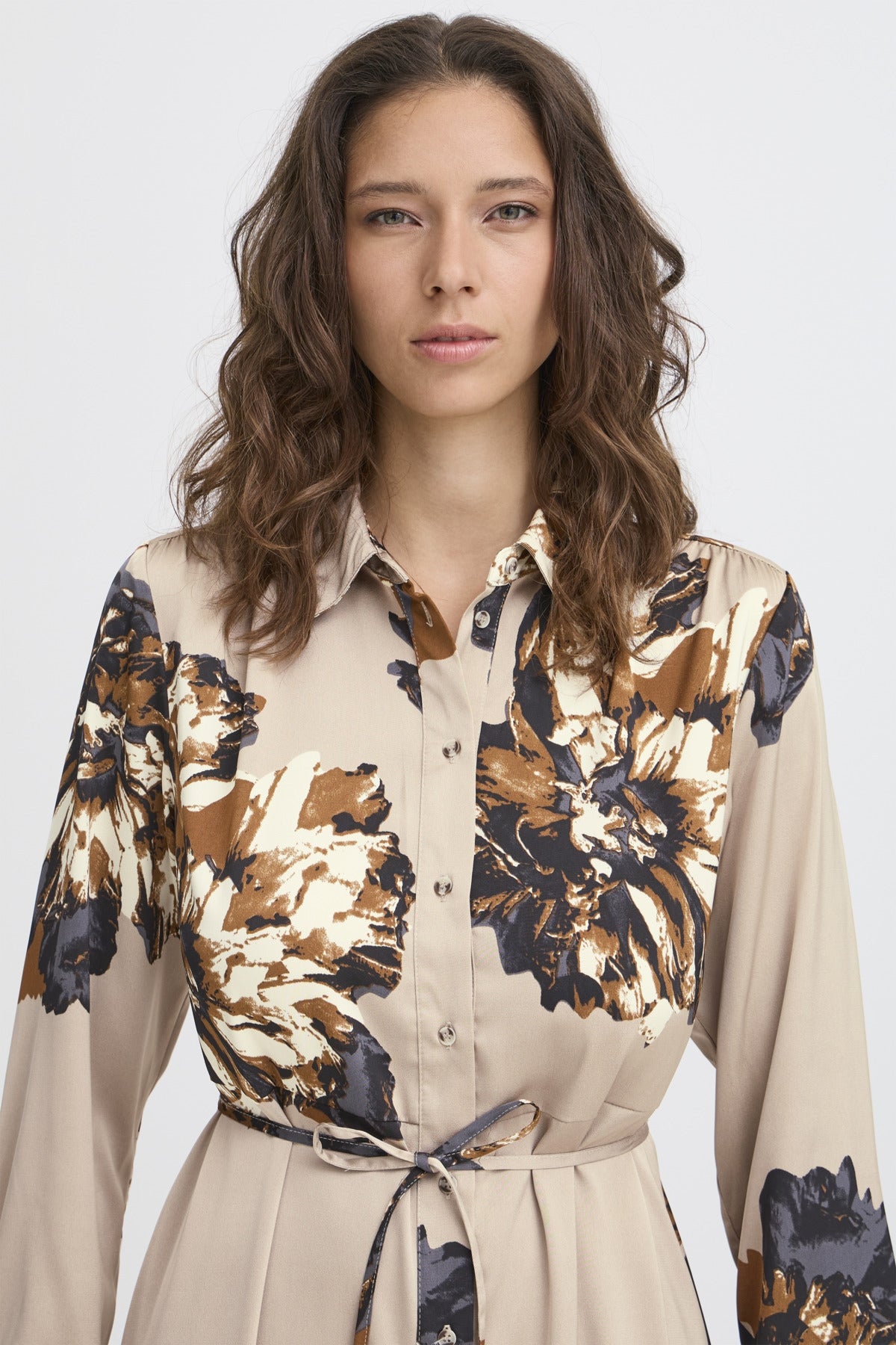 Jannike Shirt Dress by b.young