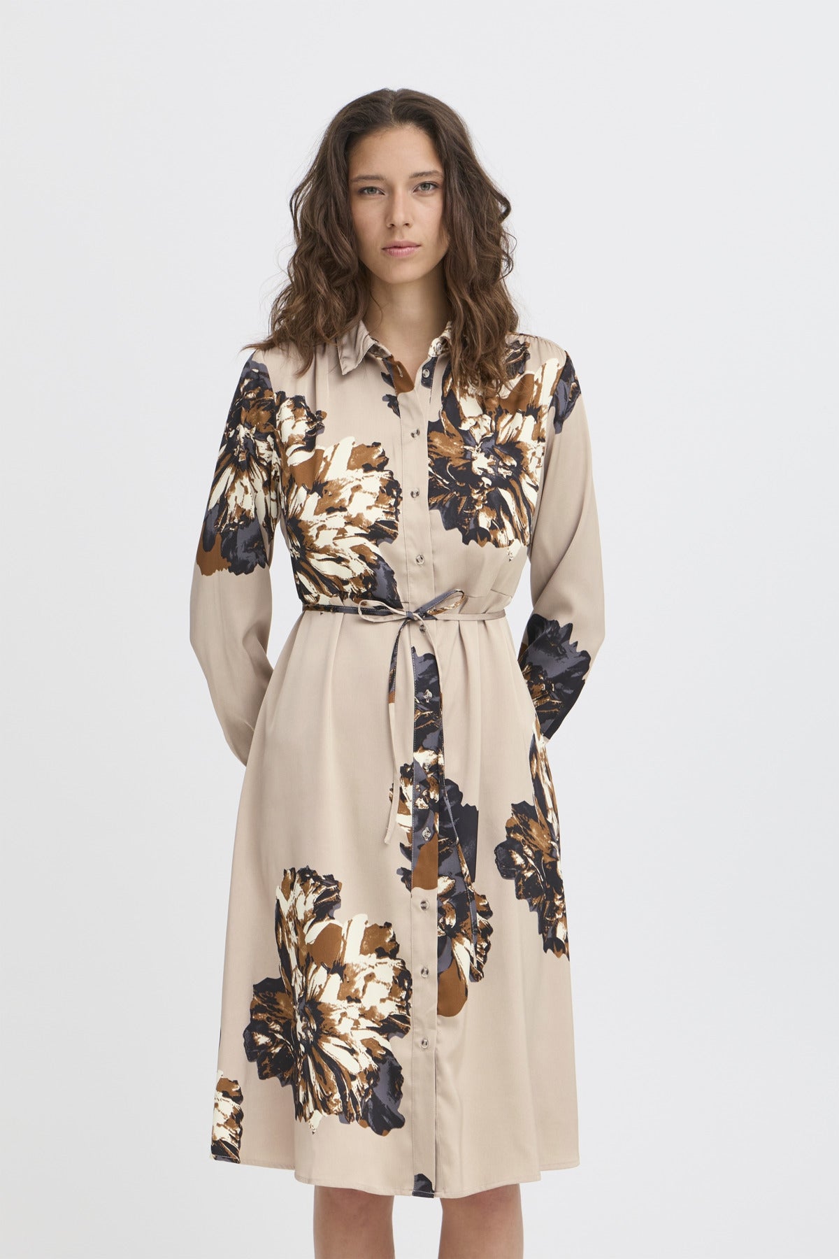Jannike Shirt Dress by b.young