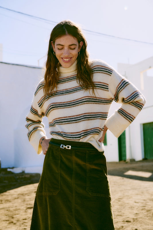 Monna Stripe Jumper by b.young