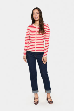 Striped Cardigan by Saint Tropez