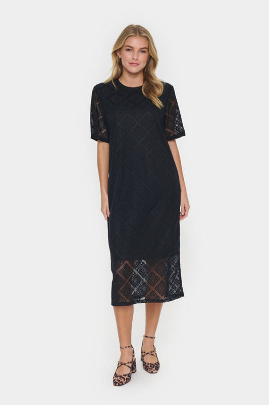 Jacobina Dress in Black by Saint Tropez