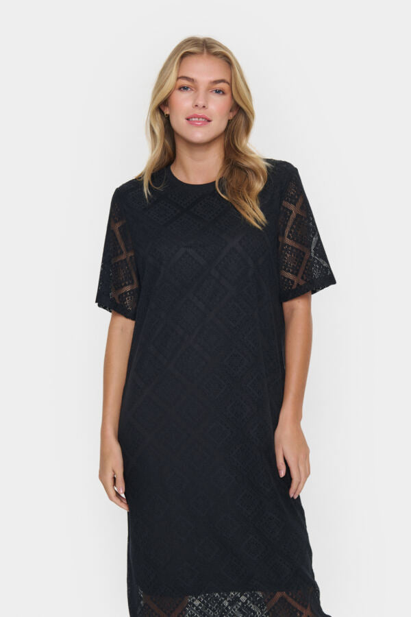 Jacobina Dress in Black by Saint Tropez