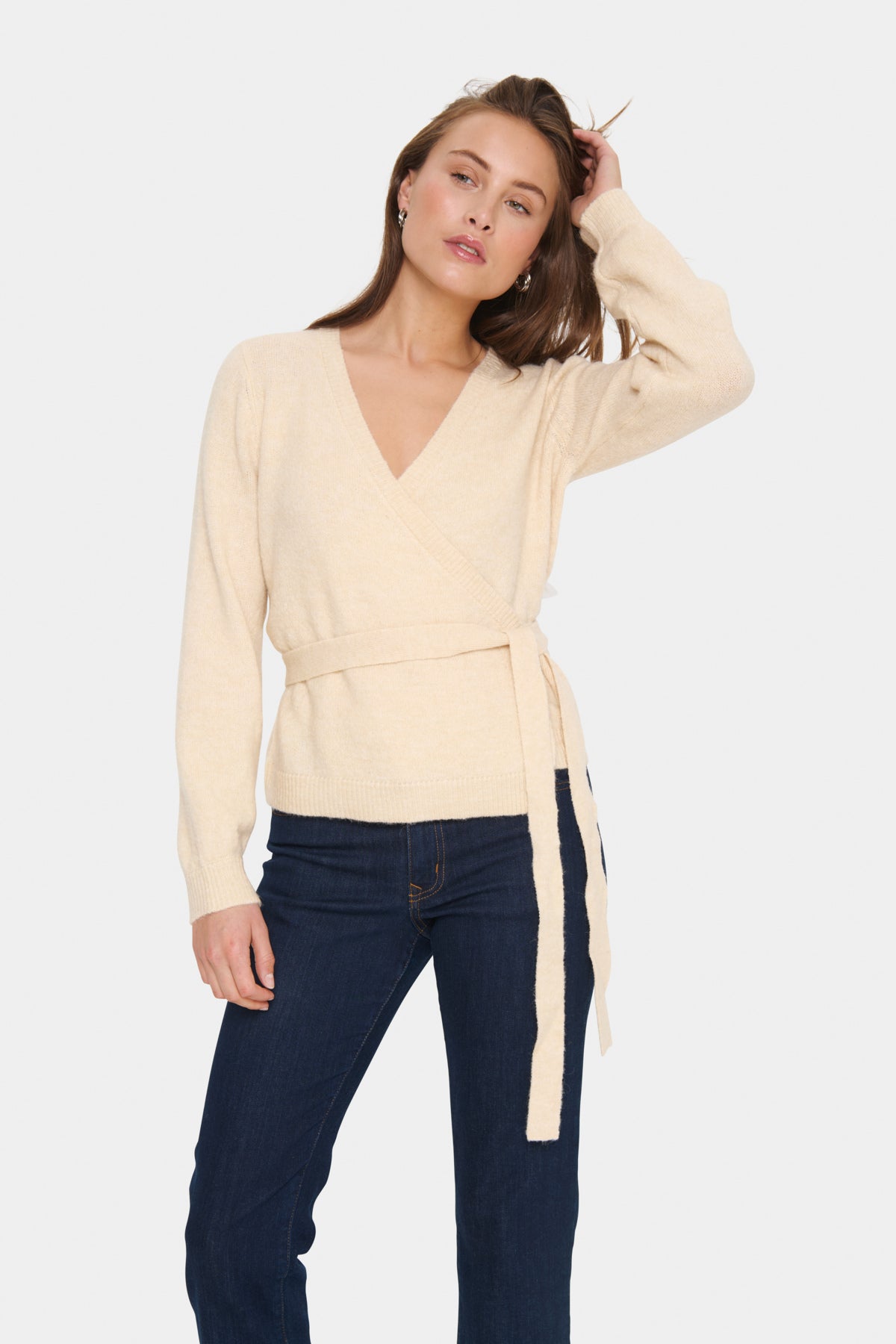 Larna Wrap Cardigan by Saint Tropez