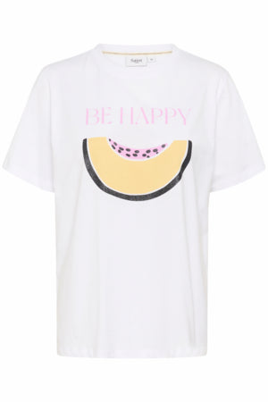 BE HAPPY Tee by Saint Tropez