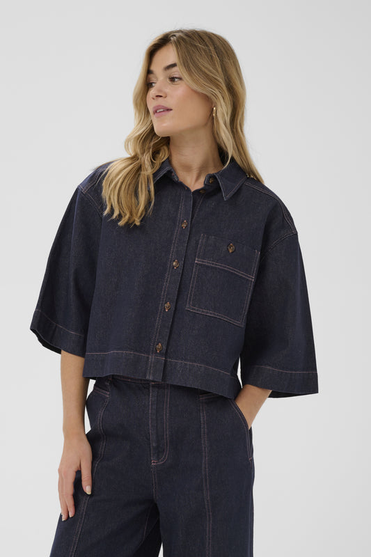 Posey Shirt Jacket by Saint Tropez