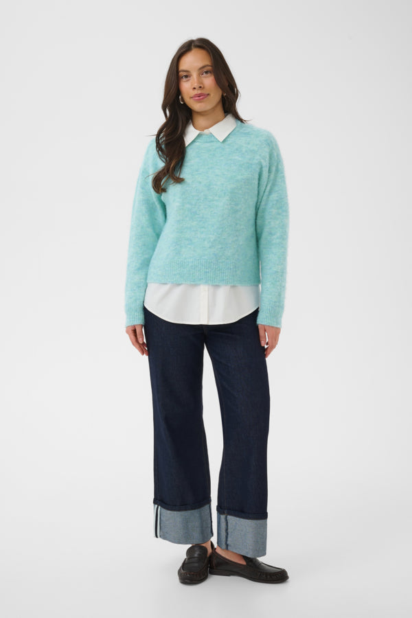 Tabana Jumper in Aqua by Saint Tropez