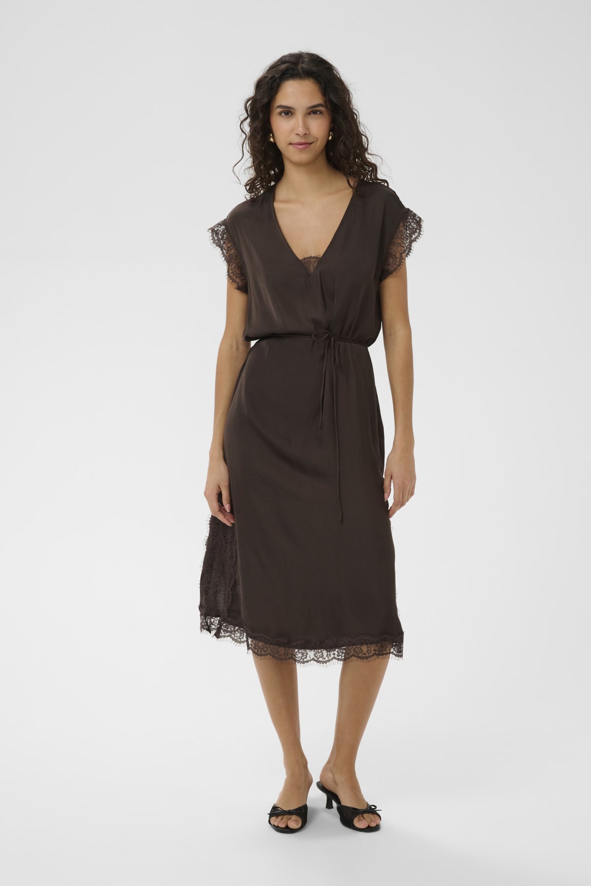 Pigao Dress in Chocolate by Saint Tropez