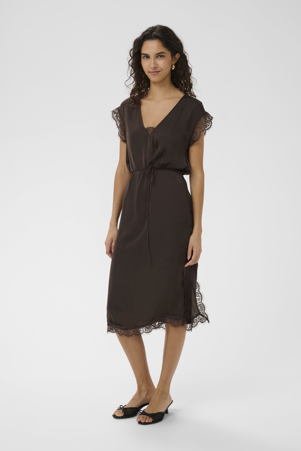 Pigao Dress in Chocolate by Saint Tropez