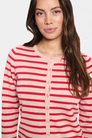 Mila Stripe Cardigan by Saint Tropez