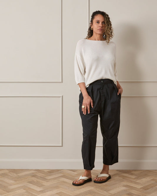 Morgan Top in Off White by CHALK