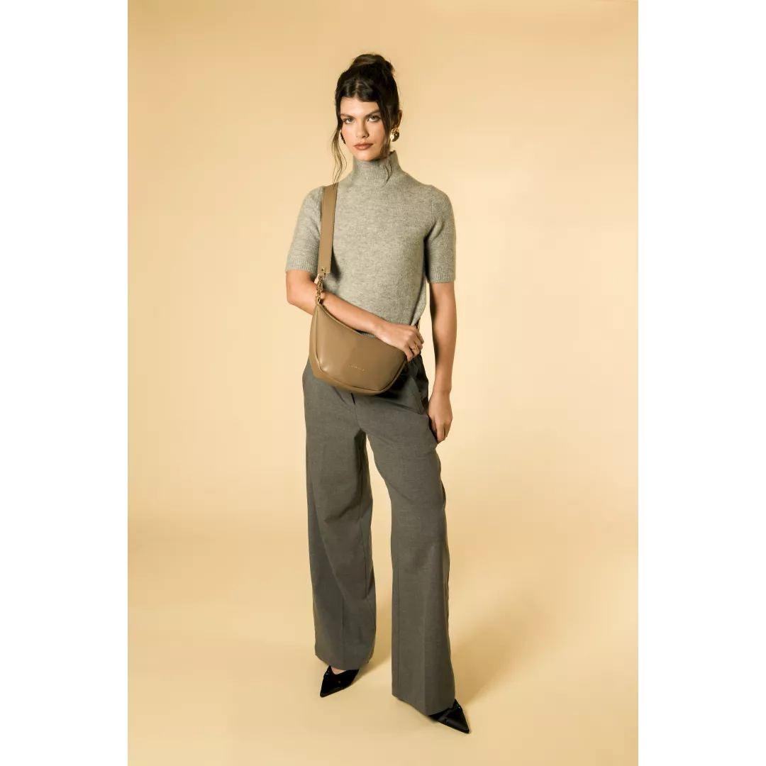 Verge Crossbody Bag in Taupe by Every Other