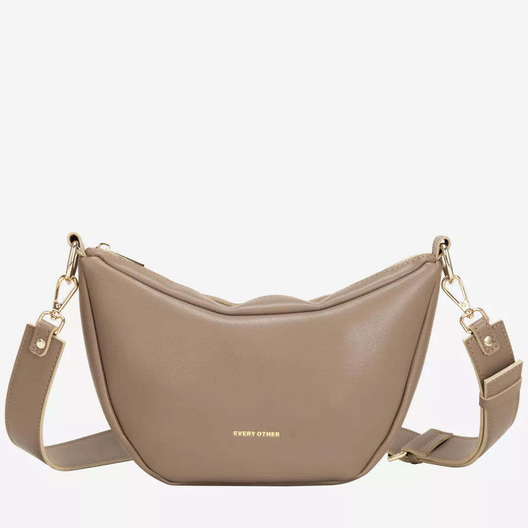 Verge Crossbody Bag in Taupe by Every Other