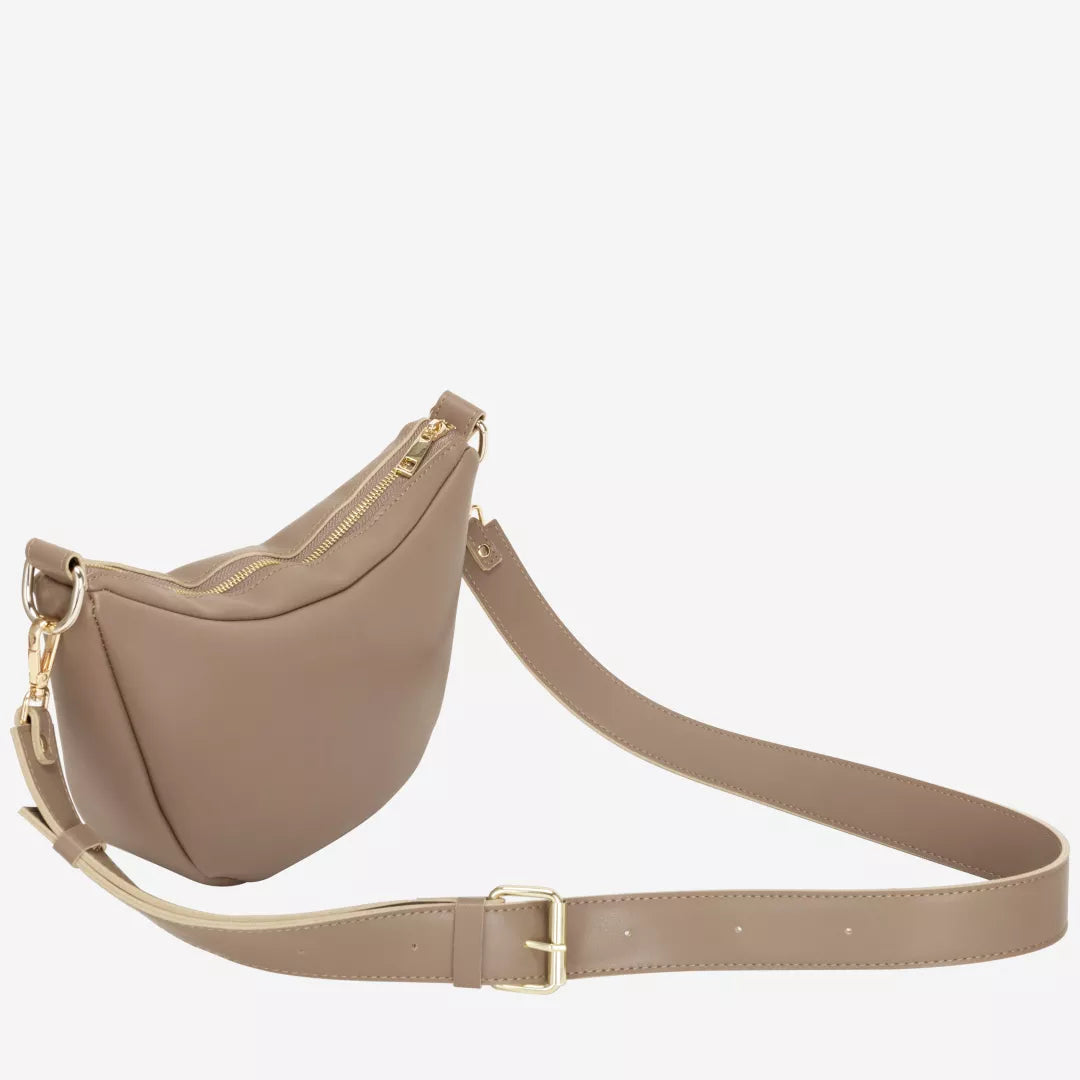 Verge Crossbody Bag in Taupe by Every Other